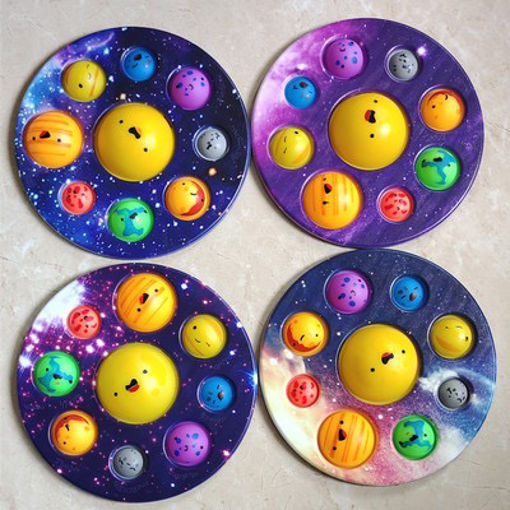 Picture of Blue Solar System Dimple